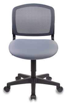 Кресло Бюрократ CH-296NX темно-серый сиденье серый 15-48 сетка/ткань крестовина пластик