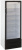 Холодильная витрина Бирюса Б-B310 1-нокамерн. черный (однокамерный)