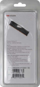 Память DDR4 16Gb 2666MHz Hikvision HKED4161DAB1D0ZA1/16G RTL PC4-21300 CL19 DIMM 288-pin 1.2В
