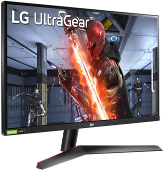 Монитор LG 27" UltraGear 27GN800-B черный IPS LED 16:9 HDMI матовая 350cd 178гр/178гр 2560x1440 DisplayPort Ultra HD 2K (1440p) 6кг